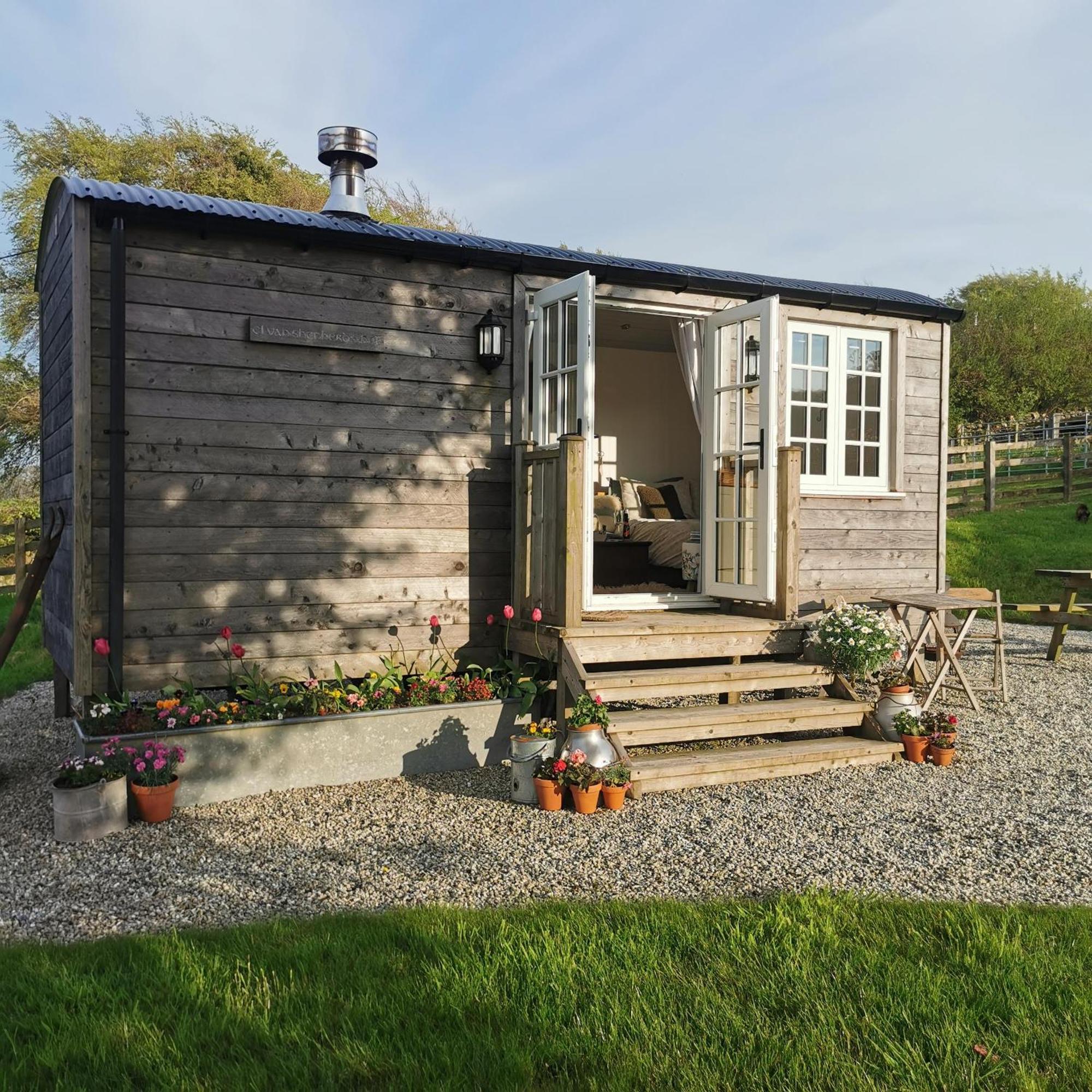 Elvan Farm Shepherd'S Hut Villa Exeter Kültér fotó