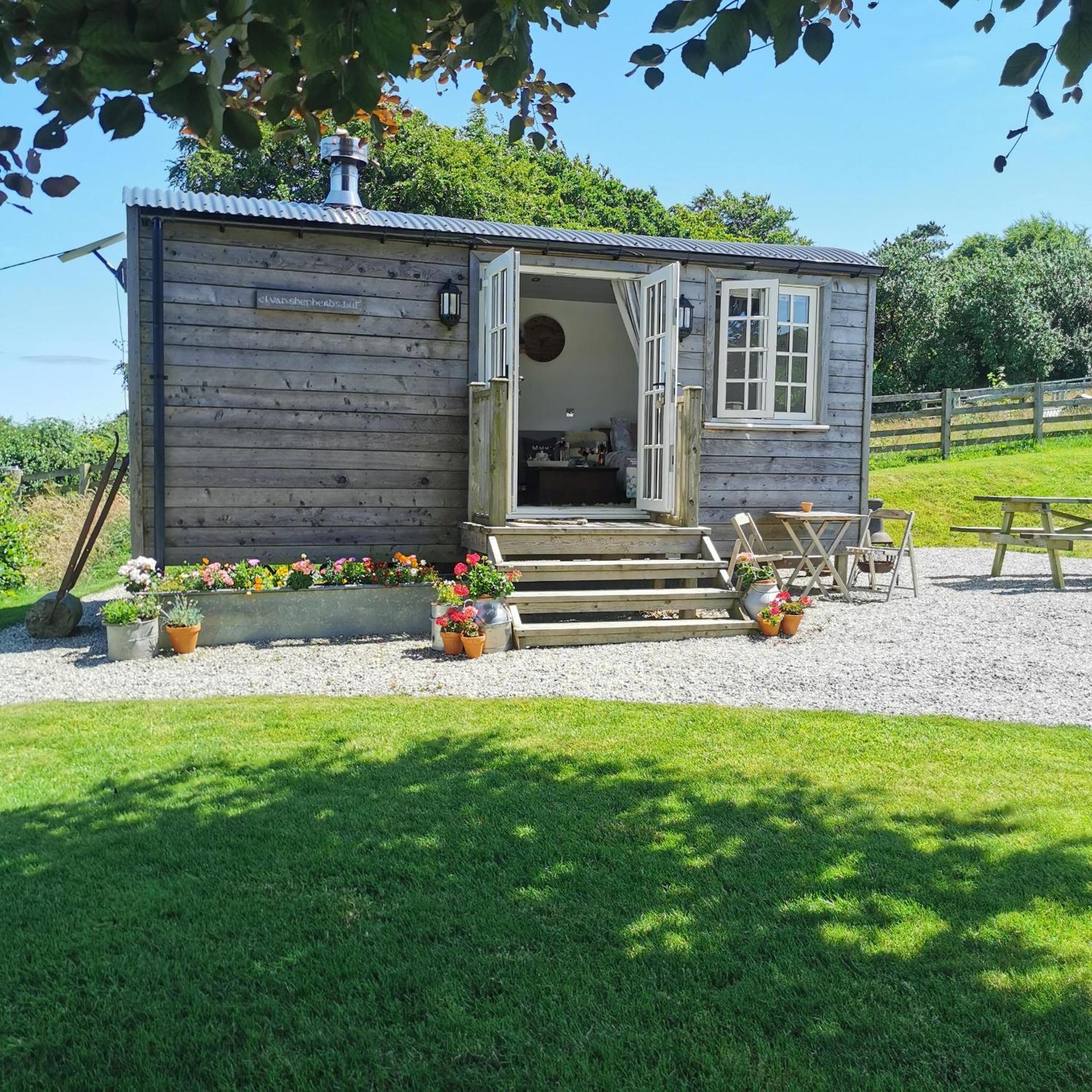 Elvan Farm Shepherd'S Hut Villa Exeter Kültér fotó